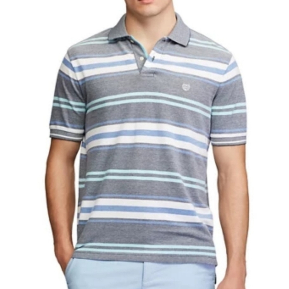 Chaps Relaxed fit Polo Gray Size XL